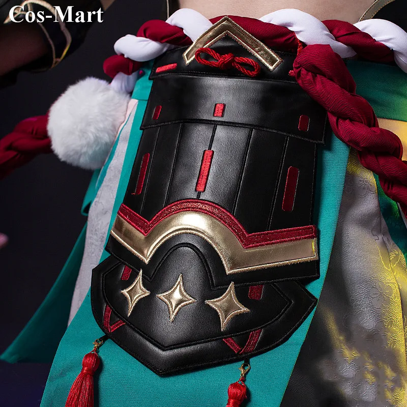 Костюм для косплея Cos-Mart Game Genshin Impact Gorou Высококачественная Красивая Боевая