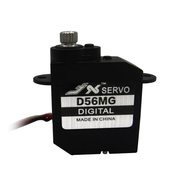 4 шт. JX Servo D56MG 5,6g безсердечный LV низкое напряжение DS/MG металлический сервопривод 0,89 кг 0.10sec для радиоуправляемого автомобиля робота самолета дрона