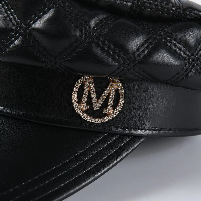 USPOP зимние шапки женская кепка газетчика женские мокасины с бриллиантовыми