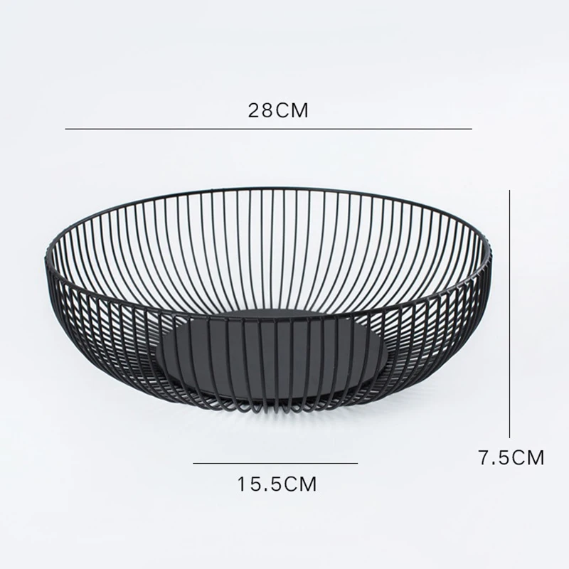Держатель для фруктов корзина овощей железная проволока конфета бисквитная