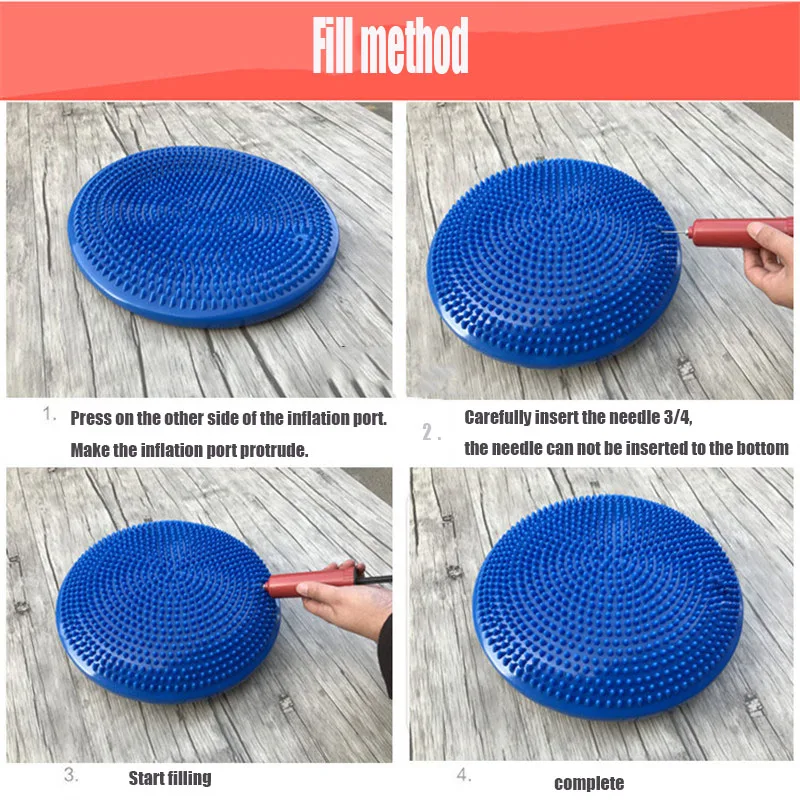 Балансировочная подушка для сидения Массажная йоги дисковая занятий йогой мячик