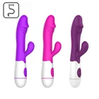 USB вибратор 30 скоростей точка G AV Вибрация Силиконовая Водонепроницаемая эротическая секс-игрушка для женщин мастурбация товары для взрослых