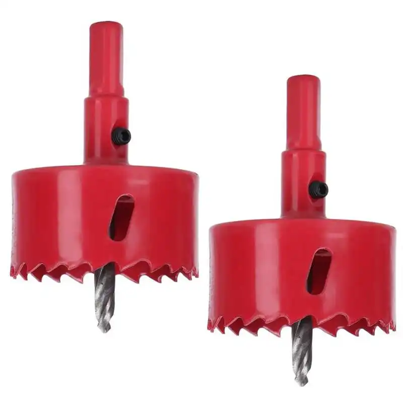 2 шт 53 мм Кольцевая пила круглый в виде пчелиных сот с вентиляционное отверстие