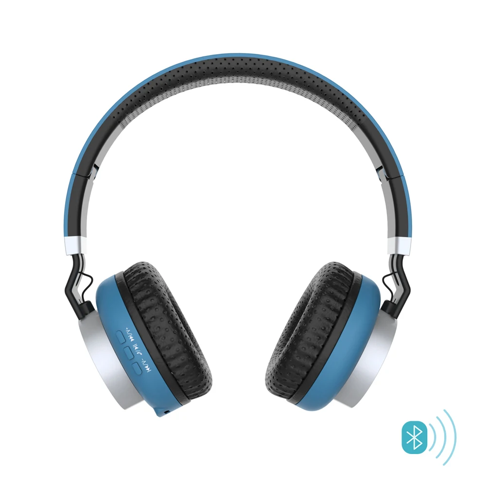 Складные Наушники Bluetooth 5,0 с сабвуфером, беспроводные и проводные, двойное использование, портативная, на голову, дышащая гарнитура с микрофоном