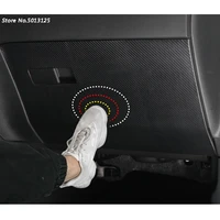 car co pilot anti kick pad anti dirty pad mat door protection cover stickers for kia sportage ql 2018 2017 2016 2019 2020 2021