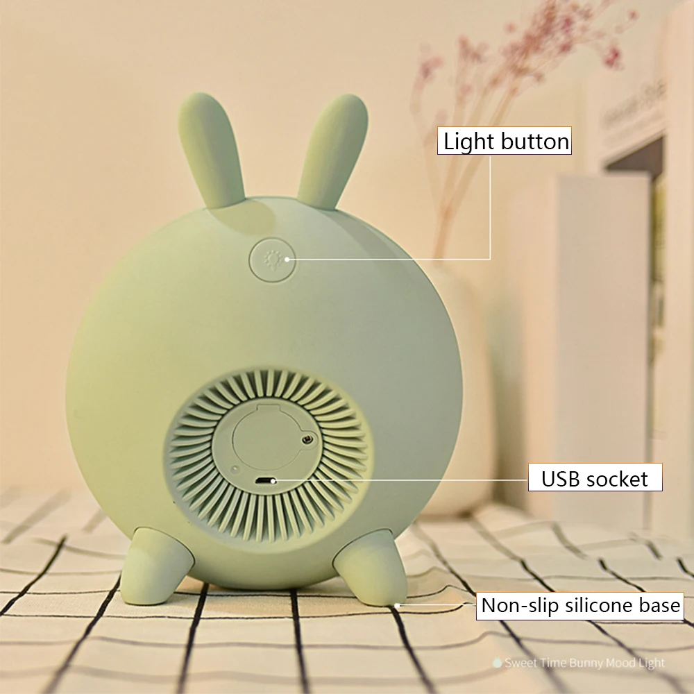 Перезаряжаемый светодиодный сенсорсветильник будильник инновационный