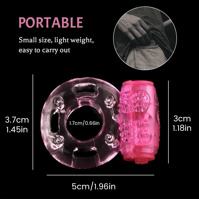 Кольцо на пенис вибрирующее кольцо для задержки эякуляции клиторальный массаж