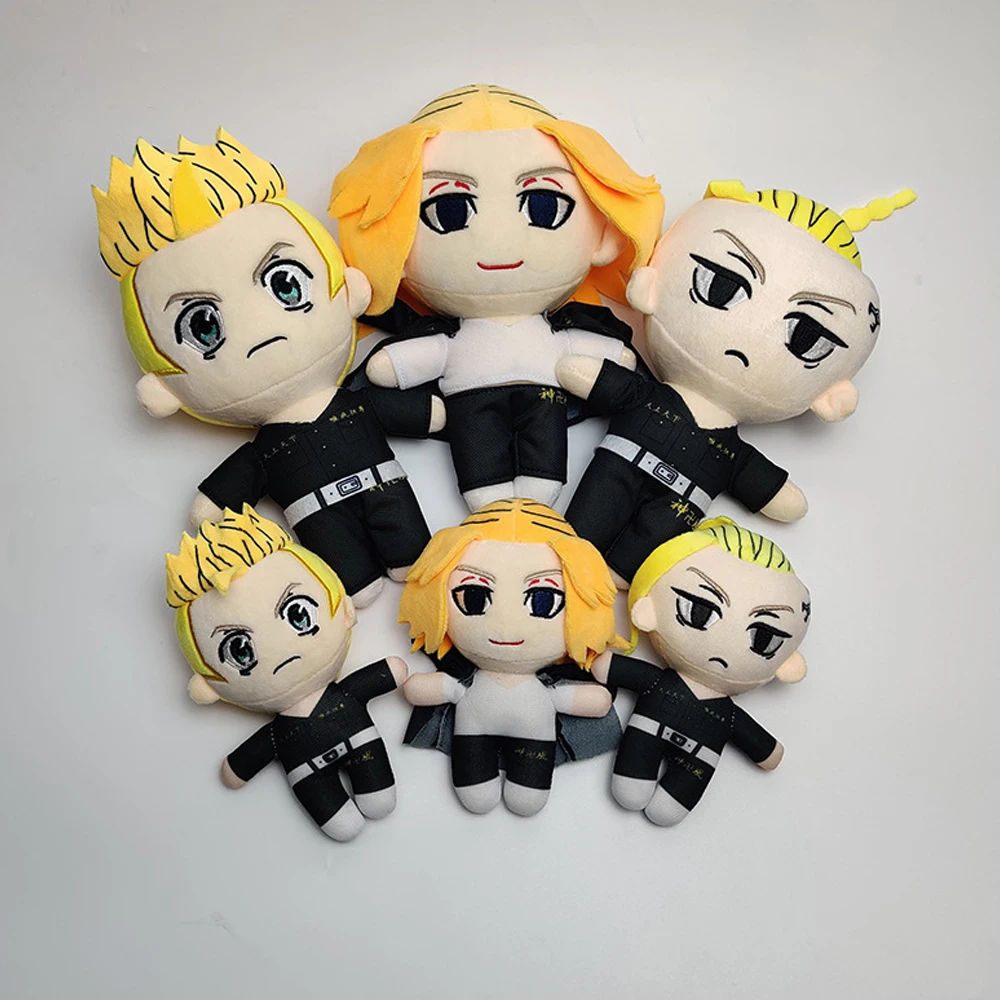 Игрушка плюшевая Токийский Мстители Baji Keisuke Matsuno Chifuyu Takashi Mikey аниме милая мягкая