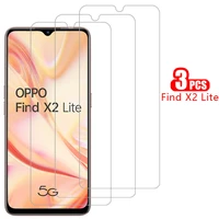 screen protector tempered glass for oppo find x2 lite case cover on findx2 x 2 2x x2lite light protective coque bag 360 opp opo