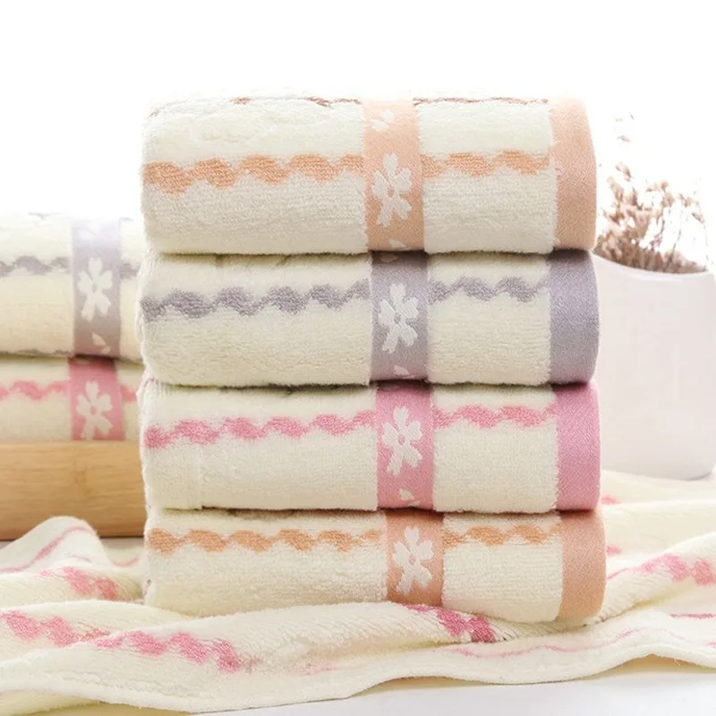 2 шт. утолщенное полотенце Tim Plum с водным рисунком для взрослых Впитывающее и