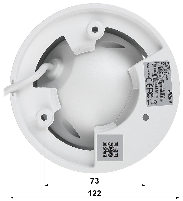 Сетевой видеорегистратор Dahua международная версия IPC HDW2431T ZS S2 4MP POE IR40M 2 7 мм 13 5