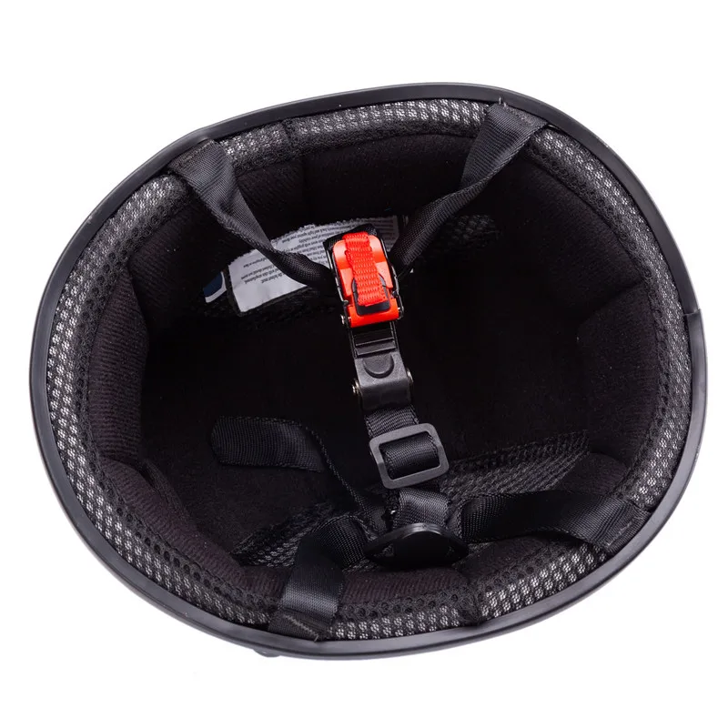 Мотоциклетный шлем немецкий стиль Пилот Мотоцикл открытое лицо Ретро полушлем