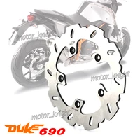 motorcycle rear brake disc rotor for duke 690 2008 2014 duke690 abs 2015 2017 duke r 690 2010 11 duke r 690abs 2015 17