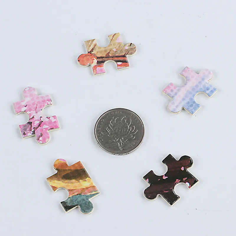 Пазл 1000 шт. деревянный ночной Светильник пазл для взрослых декомпрессионный