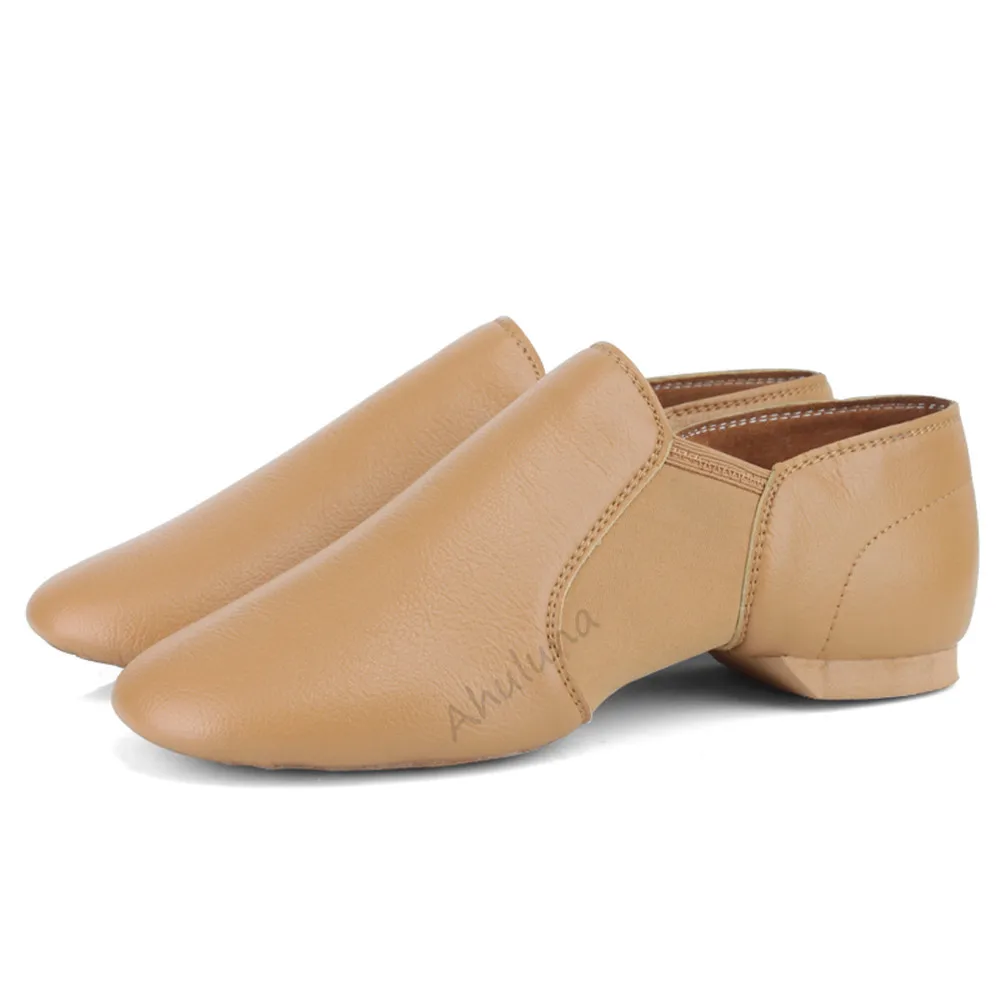 Женские Танцевальные Кроссовки без шнуровки черные и желтые современные