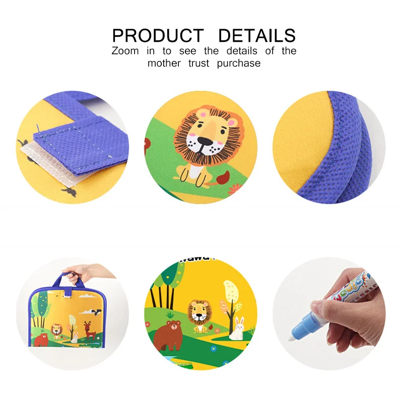 

Magic Pen Drawing Toy Doodle Book For Children Birthday Gift Early Education Coloring Book Pad Kids Xmas Gift Magic Pen Painting