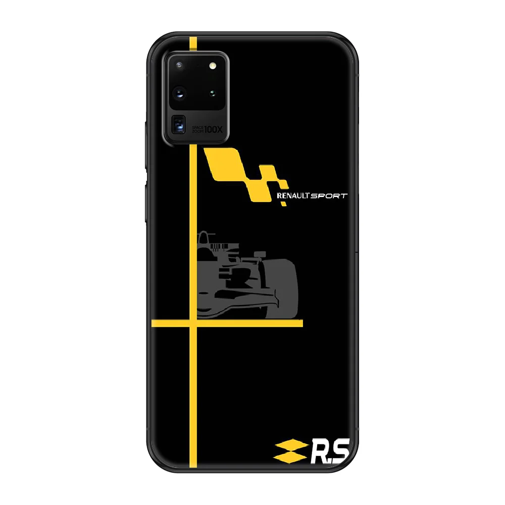 

Renault S.Ads logo Phone case For Samsung Galaxy Note 4 8 9 10 20 S8 S9 S10 S10E S20 Plus UITRA Ultra black soft cell cover art