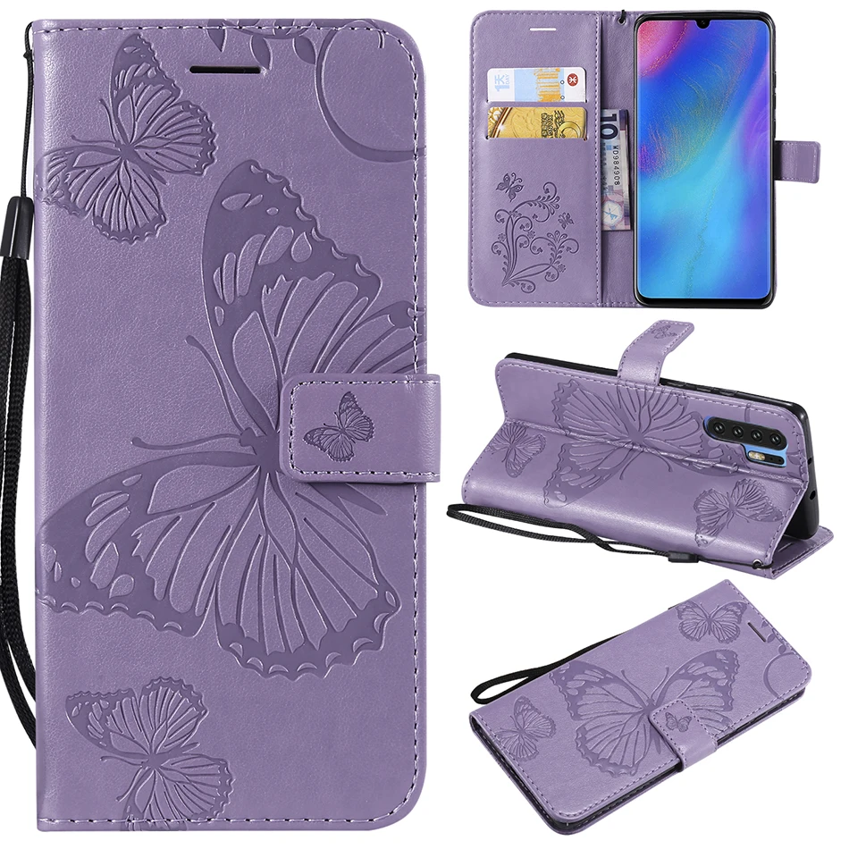 Кожаный чехол-бумажник с откидной крышкой для Huawei P30 Pro P20 Lite P10 P9 mini P8 задняя крышка