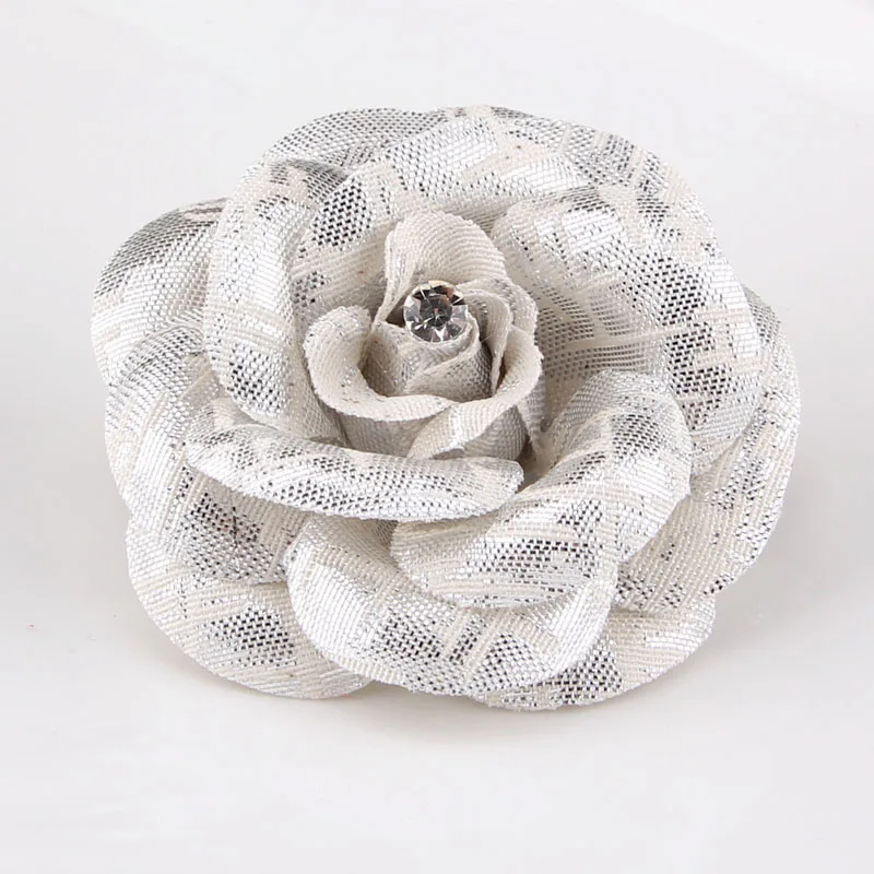 Женская шерстяная брошь в горошек ручной работы с цветком камелии булавка