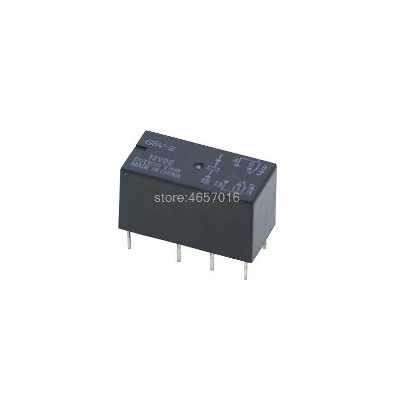 

10 шт./лот реле сигнала G5V-2-H1-12VDC 8-pin 1A12V