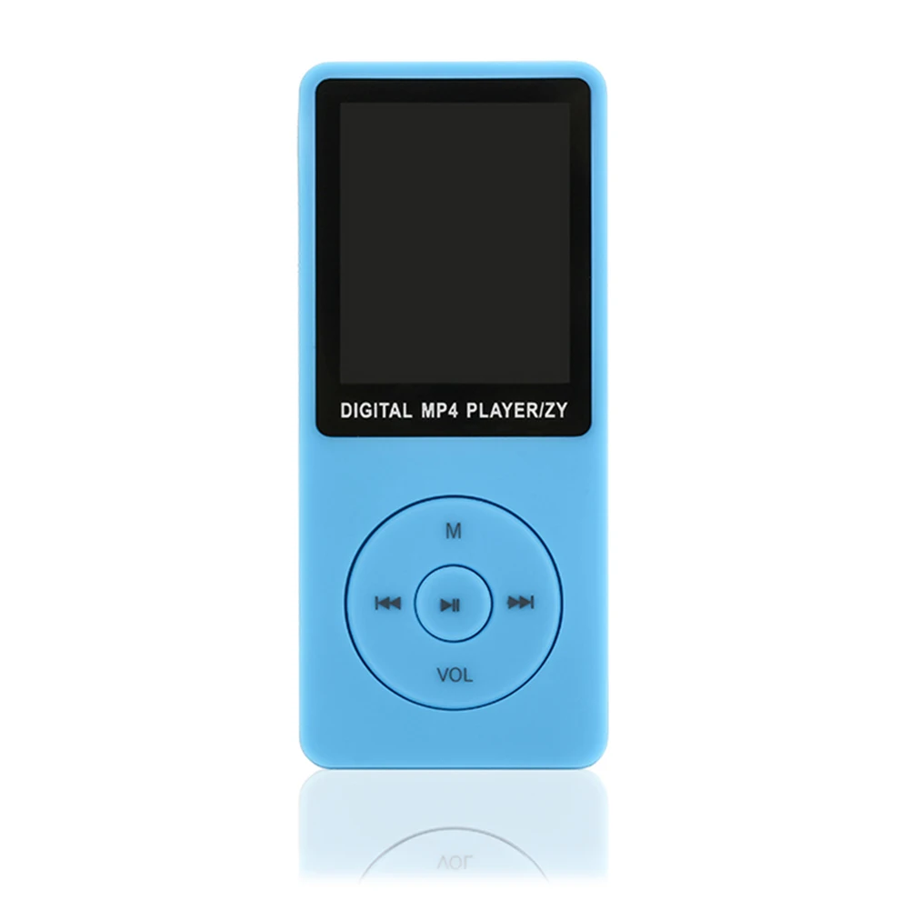 blue 70 часов воспроизведения MP3 MP4 FM рекордер без потерь Звук Музыкальный плеер TF карта портативный IJS998 - Цвет: blue
