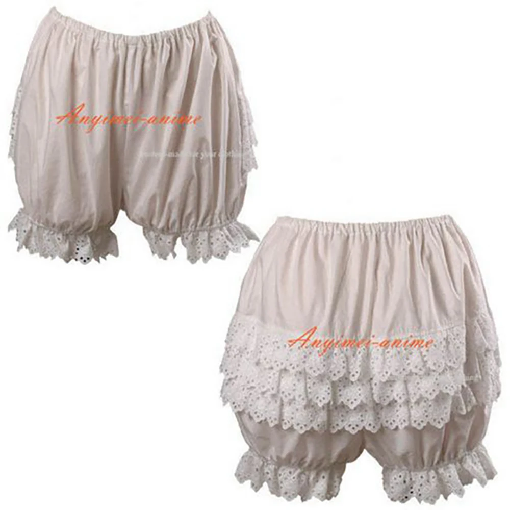 

fondcosplay adult sexy cross dressing sissy maid short Gothic Lolita Punk Fashion cotton Bloomers panties CD/TV[CK1048]