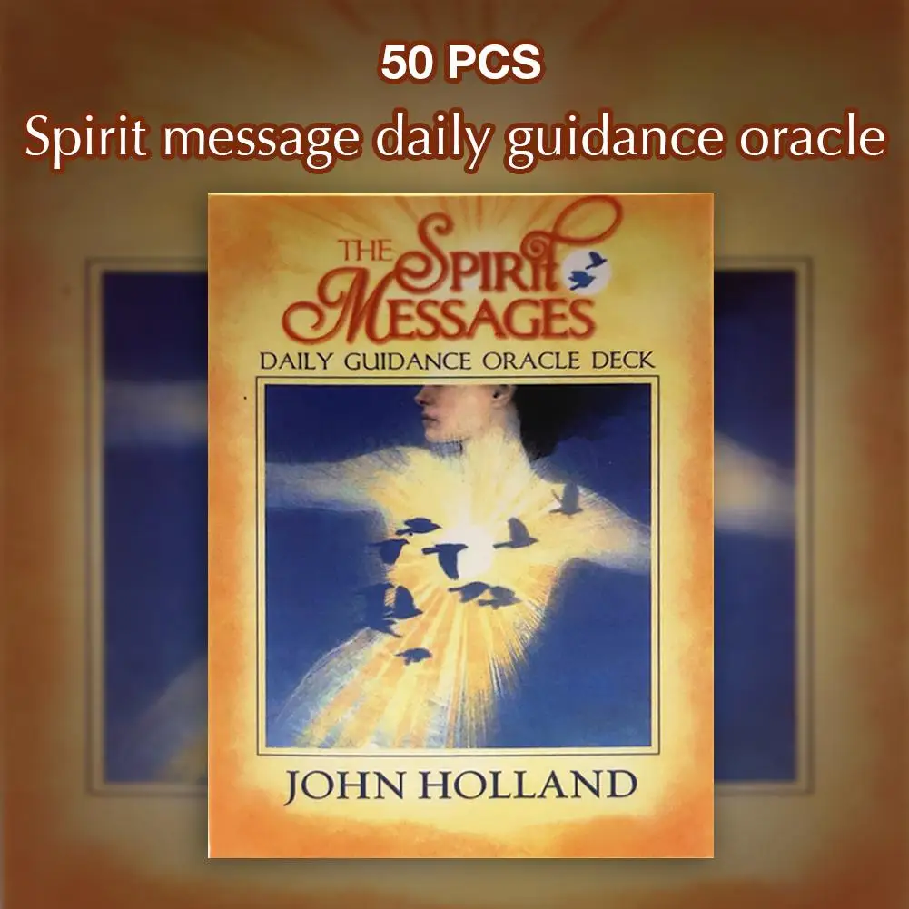 50 карт в наборе спиртовое сообщение ежедневное руководство волшебные карты Таро