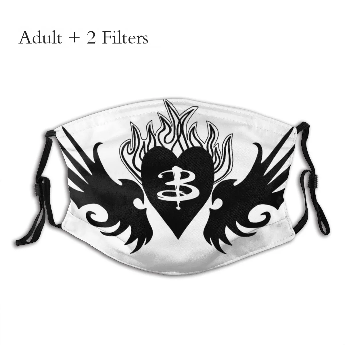 

Angelic Face Mask Buffy the Vampire Slayer Summers Faith TV Series Protection Mascarilla Reutilizable With Filters Masque Adulte