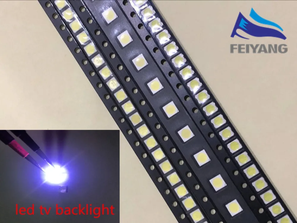170 шт. 1 Вт SMD светодиодный комплект 3 в/6 в 2835/3030/2828/3535/5630/7020/7030/4020 холодный белый
