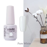 arte clavo 8ml pure colors series gel nail polish white black nude uvled soak off gel polish lacquer nail art manicure varnish