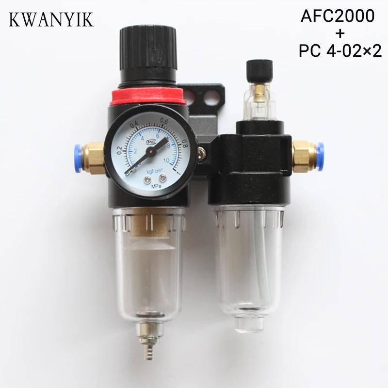 Маслоотделитель воды регулятор FRL Комбинации G1/4 &quotПорты и разъёмы AFC2000 воздушный