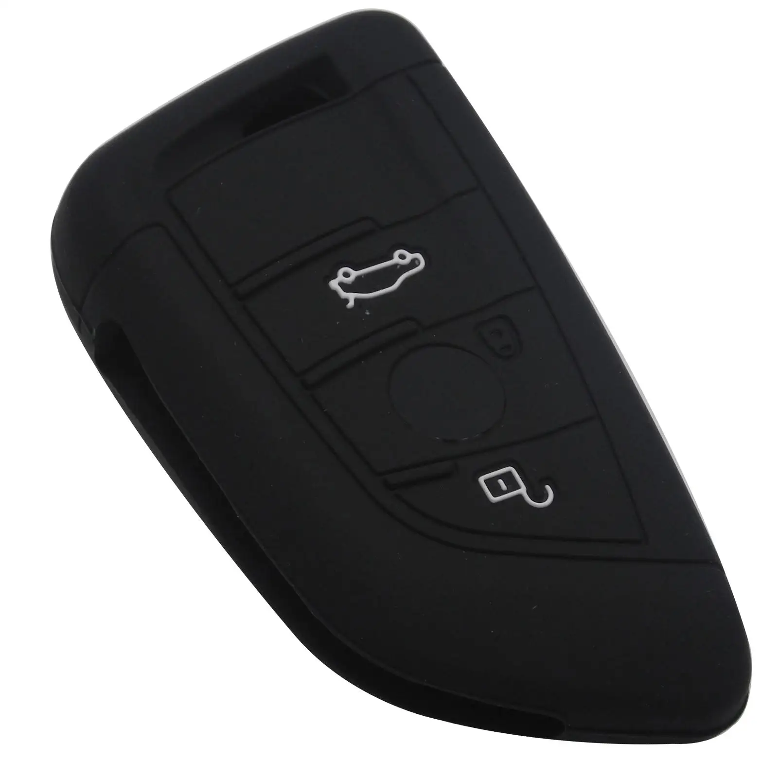 

Bilchave 3 Buttons Silicone Car Key Case Cover Fob For BMW X1 X5 F15 X6 F16 1 2 5 7 Series 2016 2017 2018 G30 G11 F48 F39 Fiber