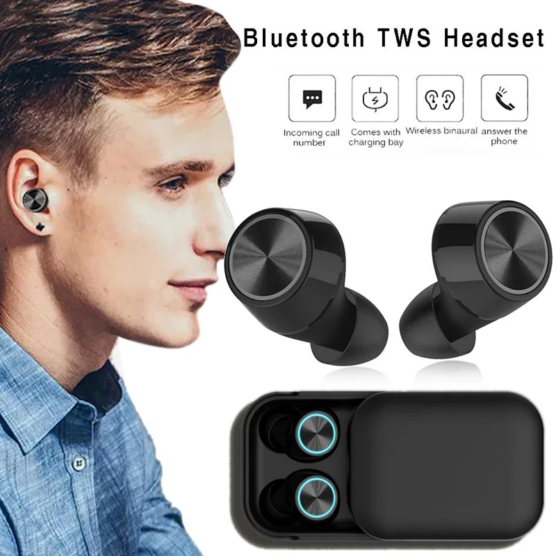 Беспроводные Bluetooth-наушники AMTERBEST X07 водонепроницаемые Внутриканальные наушники