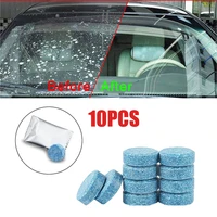 10pcs car solid cleaner effervescent tablets spray cleaner car window windshield glass cleaning car products auto accessories