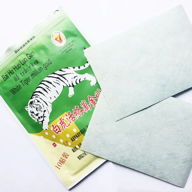 10 шт./лот вьетнамский белый тигровый бальзам мышечная шея массаж тела релаксация