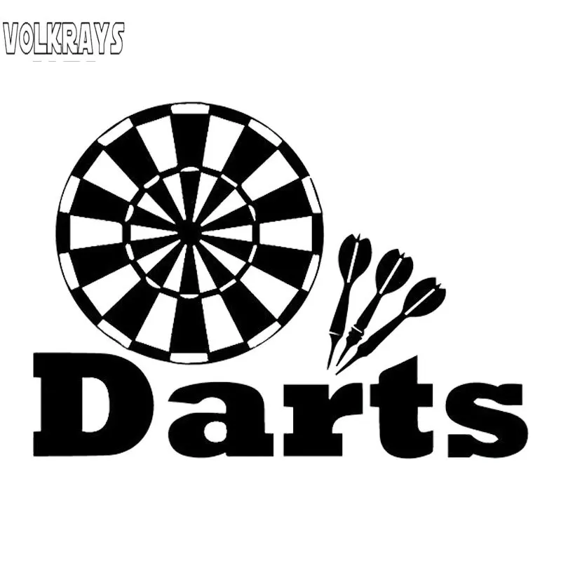 Volkrays модная Автомобильная наклейка Target Darts аксессуары светоотражающий
