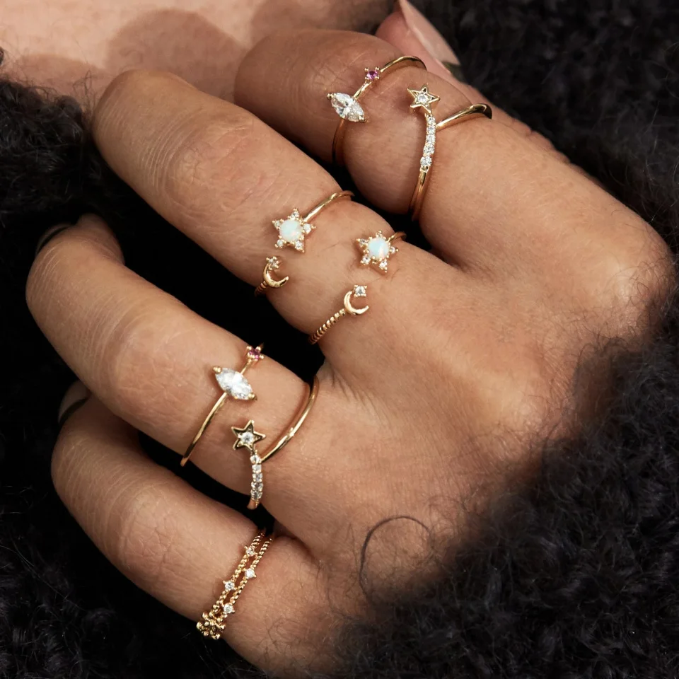 Новое поступление позолоченные латунные высококачественные ювелирные изделия