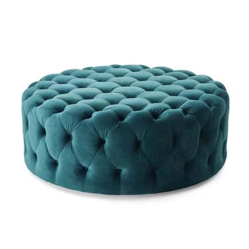 

Skin-friendly Fabric Nordic Household Sofa Stool Breathable Stain-resistant Clothing Store Shoes-changing Pouf Ottoman