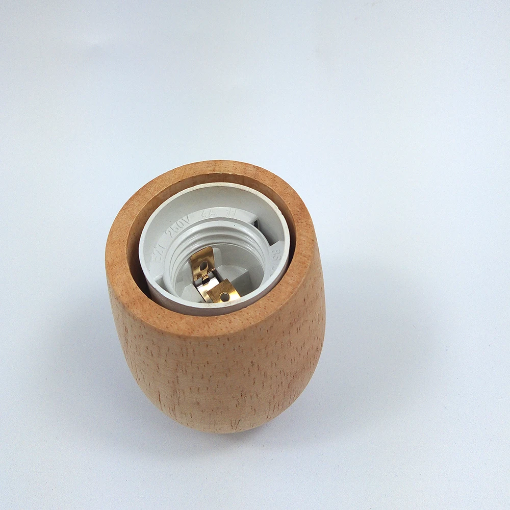 10 шт./лот основание для деревянной лампы E27 гнездо освещение люстры подвесной