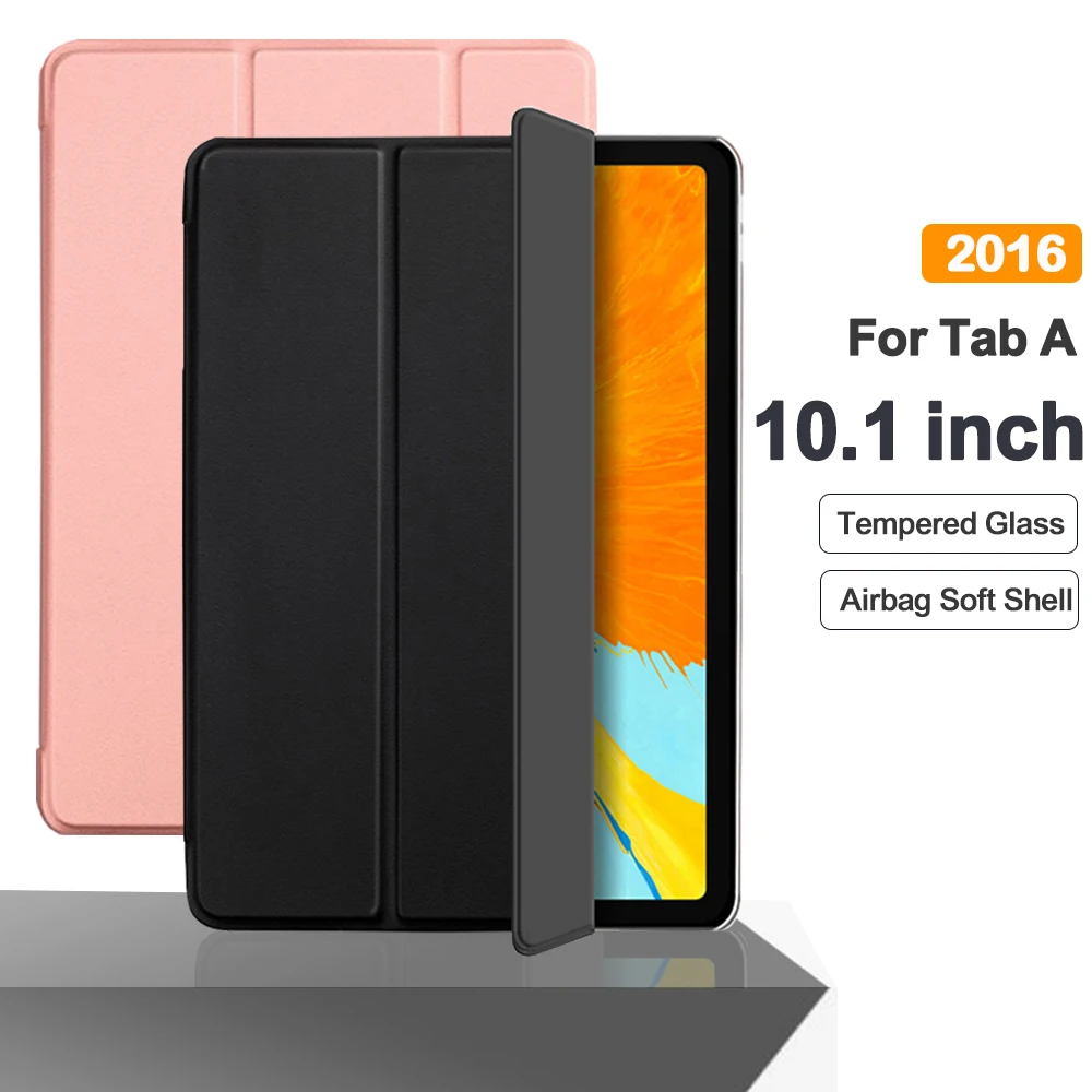 Для Samsung Galaxy Tab A A6 10 1 ''(2016) флип чехол для планшета стенд умный Funda SM T580 T585