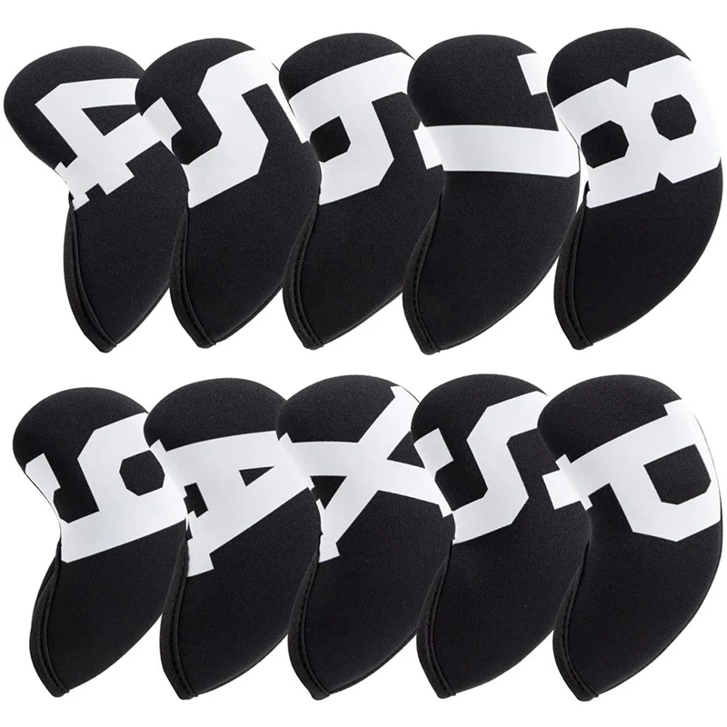 

Golf Iron Covers,Neoprene Golf Iron Covers Set ,Golf Club Head Covers for Iron Club Fit All Brands Golf Iron Cover