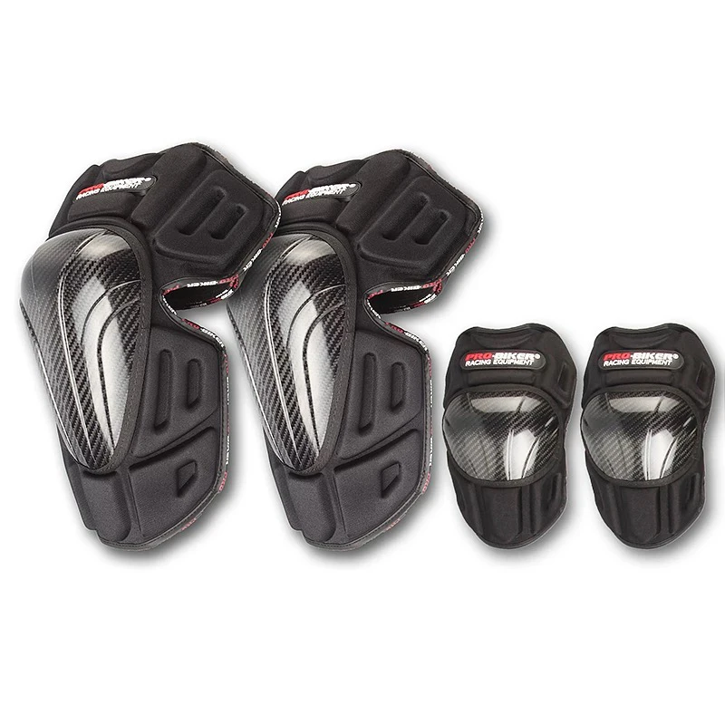 Moto rcycle наколенники из углеродного волокна для гоночных гонок защитные