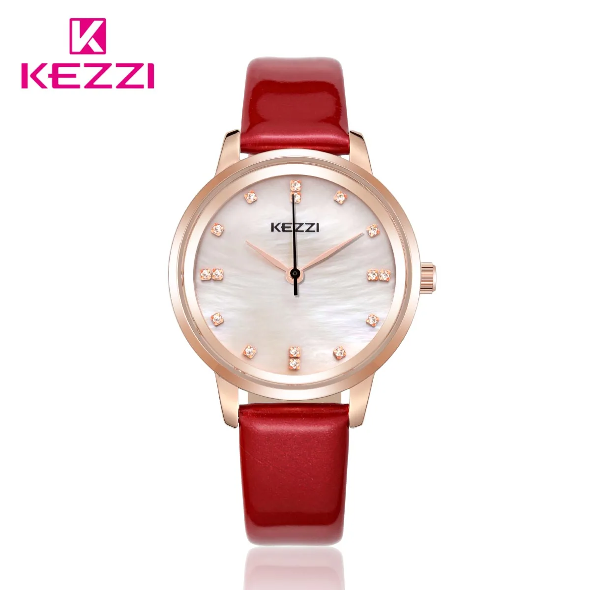 

Women's Leather Watches Classic Design Rectangular Femal Waterproof Watches fashion brand wristwatches