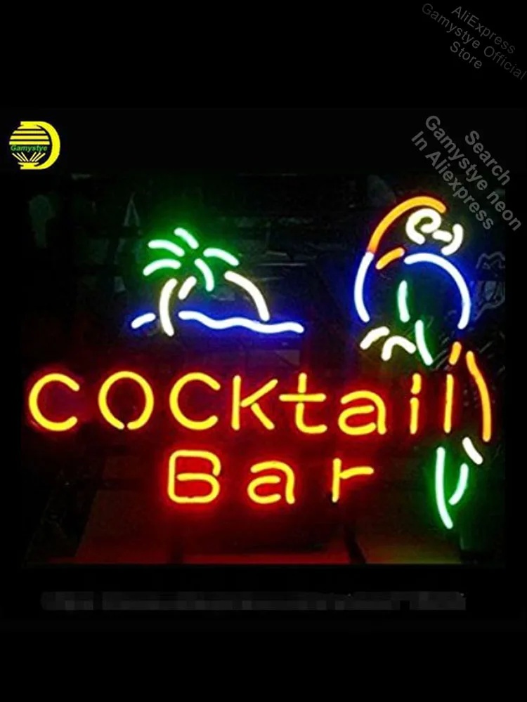 

Neon Sign for Cocktail Bar neon bulb Sign Beer Bar pub Neon lights Sign glass Duty LED Light Personalized Custom Neon Sign cubs