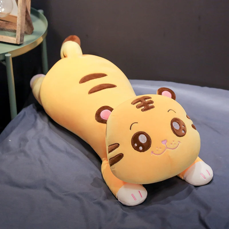

68-90cm Tigers Cute Stuffed Animals Kawaii Plushie Toys Plush Toy Gift for Kids Girl Boy SPJ