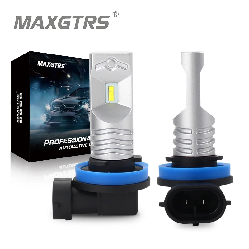 2x высокое Мощность Автомобильный светодиодный светильник H8 H11 9005 HB3 9006 HB4 зэс чип