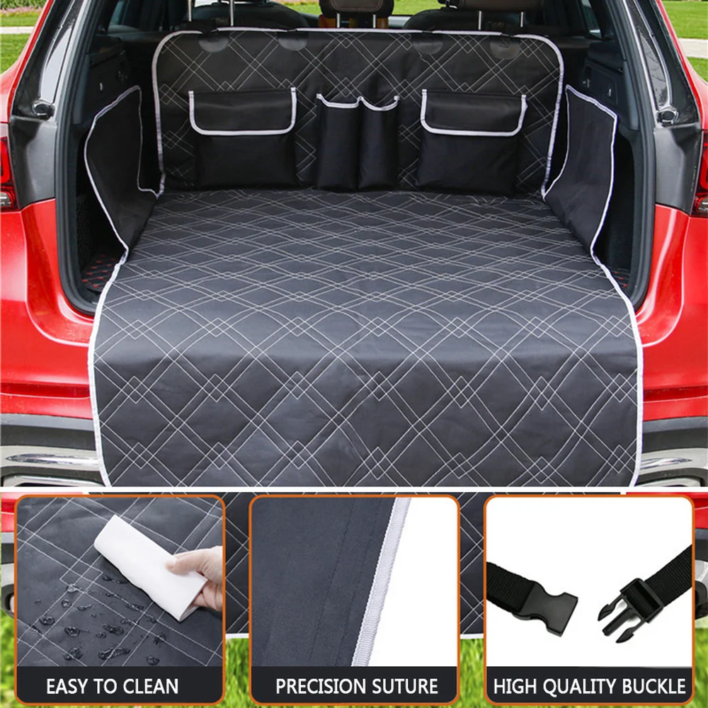 

1pcs Car Trunk Car Pet Mat Detachable Folding Waterproof and Wear-resistant Oxford Cloth Material Dog Cat Pet Sleeping Mat