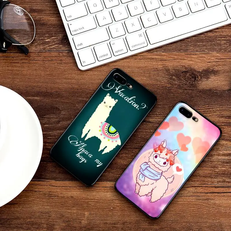 Чехол для телефона Xiaomi mi 8 A2 LITE 9 SE 9T A3 PRO Cute Lama Alpaca animals 6X X 2S 3 F1 CC9E CC9 | Мобильные