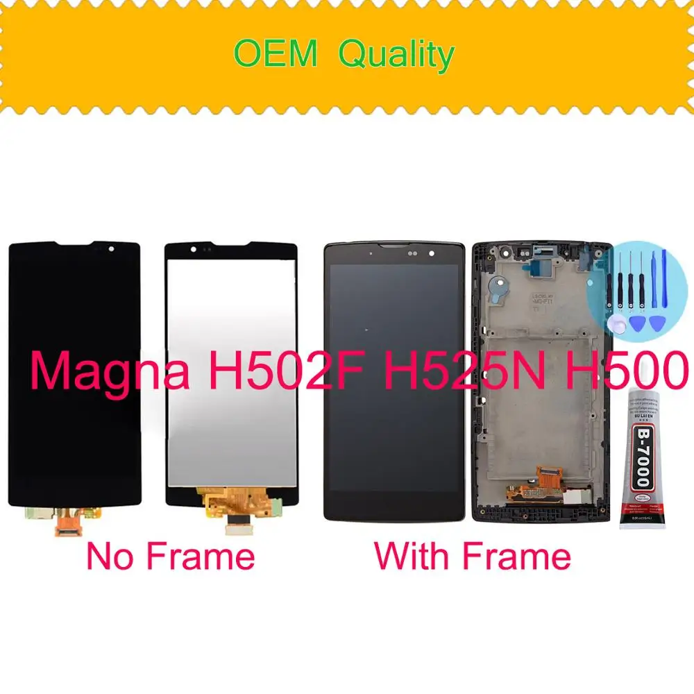 Оригинальный ЖК дисплей для LG Magna G4c H502F H525N сенсорный экран дигитайзер H500 H502 в