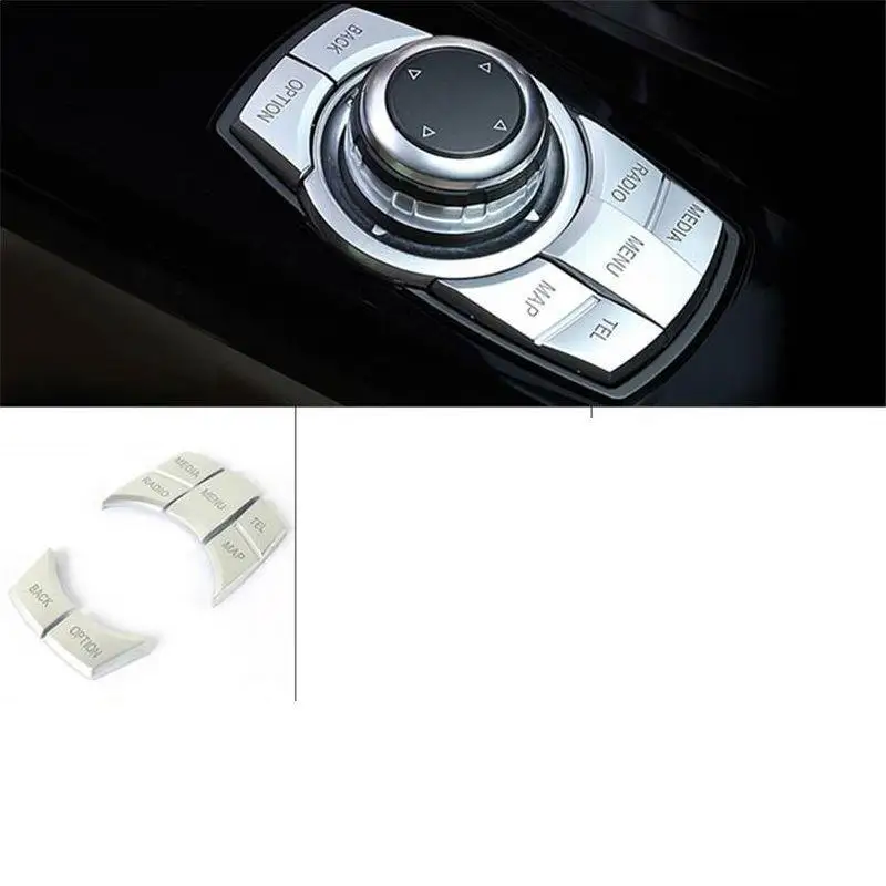 Car Chromium Automobile Control System Outlet Air Conditioner Dashboard Multimedia Interior Parts Covers 18 19 FOR BMW 3 series |